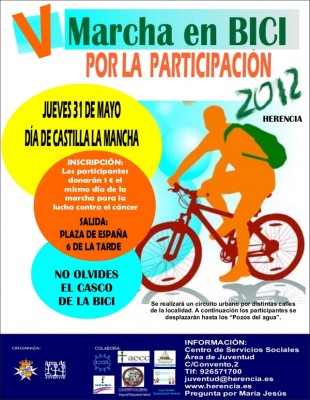 V Marcha en bicicleta contra el cáncer - Herencia